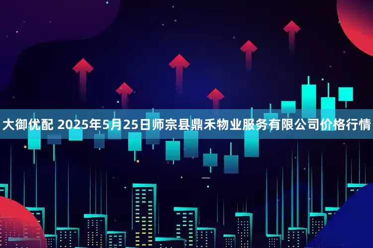 大御优配 2025年5月25日师宗县鼎禾物业服务有限公司价格行情